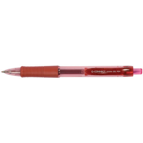 q-connect-penna-sfera-inchiostro-gel-sigma-m-rosso-kf00383