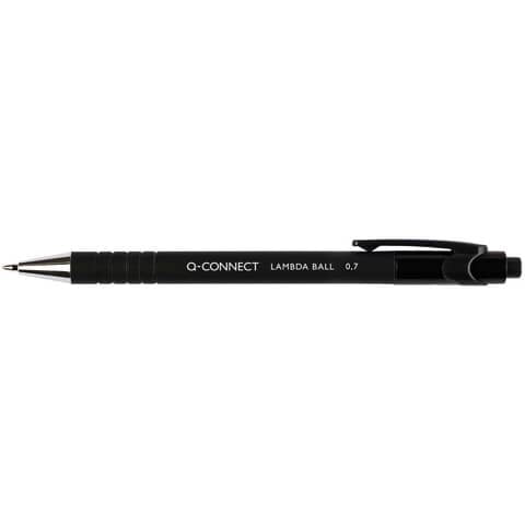 q-connect-penna-sfera-scatto-lamda-0-7-mm-nero-kf00672