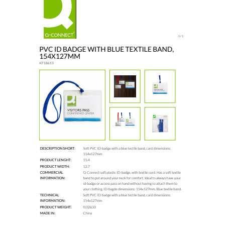 q-connect-portabadge-pvc-morbido-154x127-mm-cordoncino-blu-conf-25-pz-kf18613