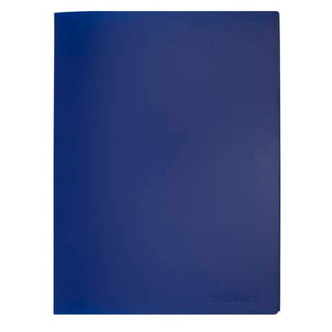 q-connect-portalistini-opaco-a4-20-buste-blu-kf01251