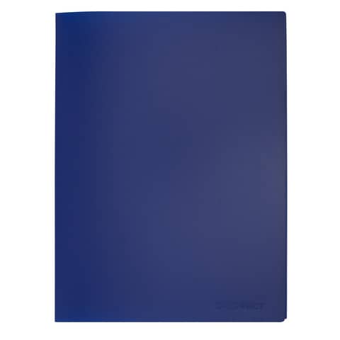 q-connect-portalistini-opaco-a4-20-buste-blu-kf01251