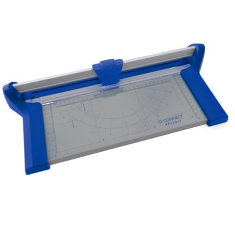 q-connect-taglierina-rullo-grigio-blu-fino-10-ff-a4-kf17011