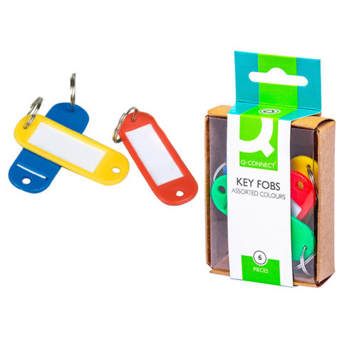 q-connect-targhette-portachiavi-9x5-8-cm-plastica-colori-assortiti-conf-6-kf02036