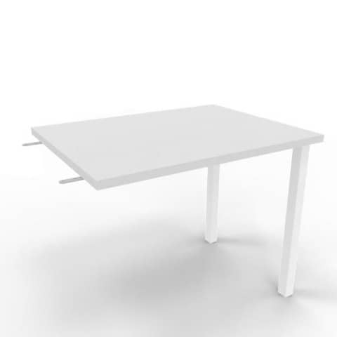 quadrifoglio-dattilo-scrivania-sospeso-piano-grigio-80x60xh-75-cm-gamba-sez-quadrata-acciaio-bianco-practika-ecdm080-gr-i