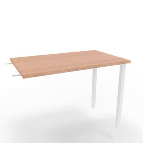 quadrifoglio-dattilo-scrivania-sospeso-piano-noce-canaletto-100x60xh-75-cm-gamba-sezione-aquadrata-cciaio-bianco-practika