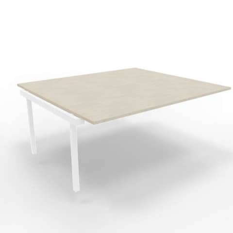 quadrifoglio-postazione-aggiuntiva-bench-cemento-180x160xh-75-cm-gamba-ponte-acciaio-bianco-practika-p3-ecbic18-cl-i