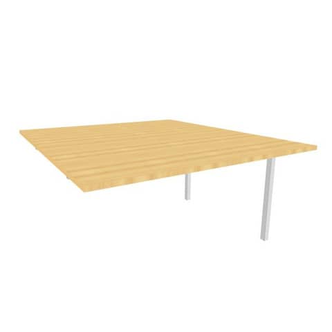 quadrifoglio-postazione-aggiuntiva-bench-piano-faggio-140x160xh-75-cm-gamba-ponte-acciaio-argento-practika-p3-ecbic14-fa-a