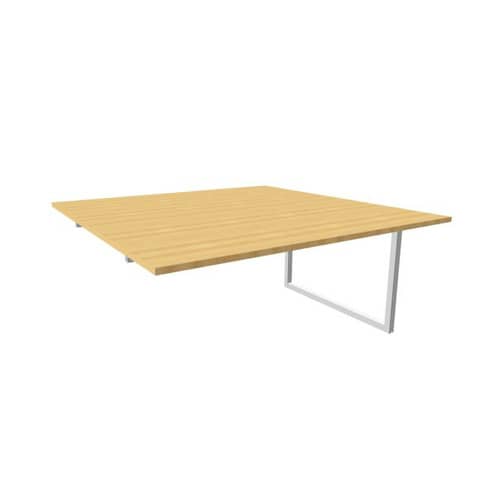 quadrifoglio-postazione-aggiuntiva-bench-piano-faggio-160x160xh-75-cm-gamba-anello-acciaio-argento-practika-p2-ecbia16-fa-a