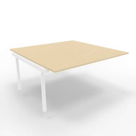 quadrifoglio-postazione-aggiuntiva-bench-piano-rovere-160x160xh-75-cm-gamba-ponte-acciaio-bianco-practika-p3-ecbic16-rk-i