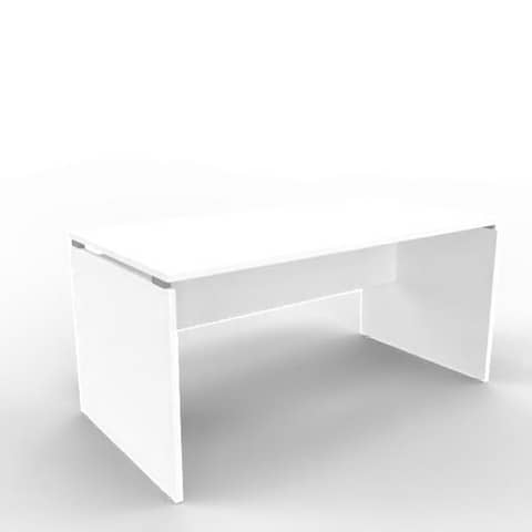 quadrifoglio-scrivania-piano-bianco-160x80xh-75-cm-fianco-pannello-melaminico-tinta-practika-p4-ecslp160-ba-ba