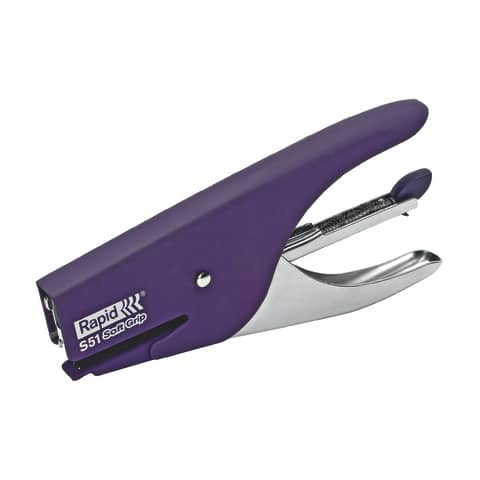 rapid-cucitrice-pinza-s51-soft-grip-viola