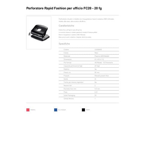 rapid-perforatore-2-fori-fc20-fashion-20-fogli-nero-23256400