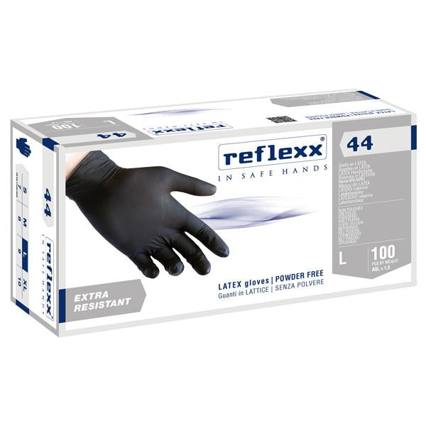 reflexx-conf-100-guanti-lattice-s-polvere-r44-taglia-l-nero