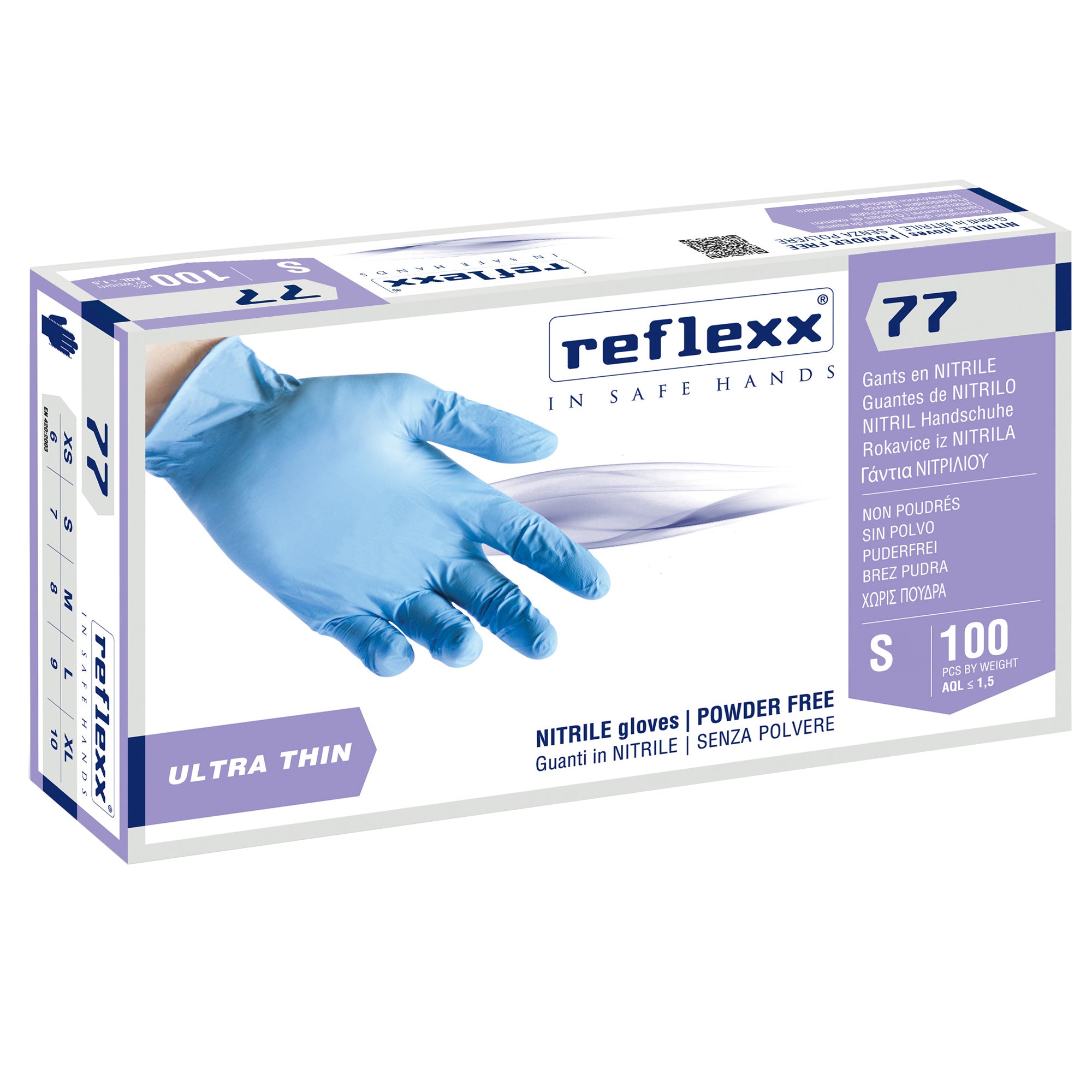 reflexx-conf-100-guanti-nitrile-r77100-taglia-s-azzurri