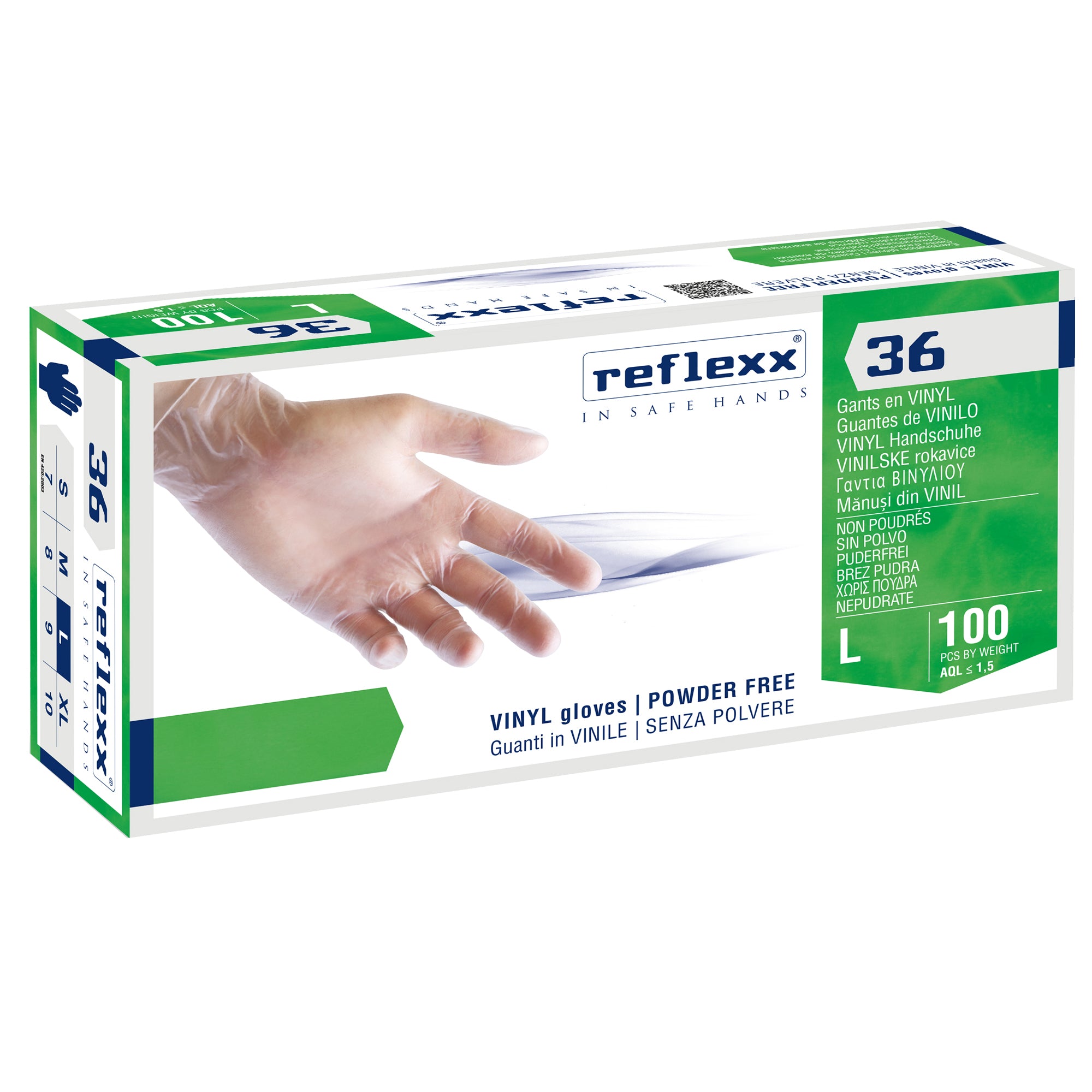 reflexx-conf-100-guanti-vinile-s-polvere-r36-taglia-l-bianchi