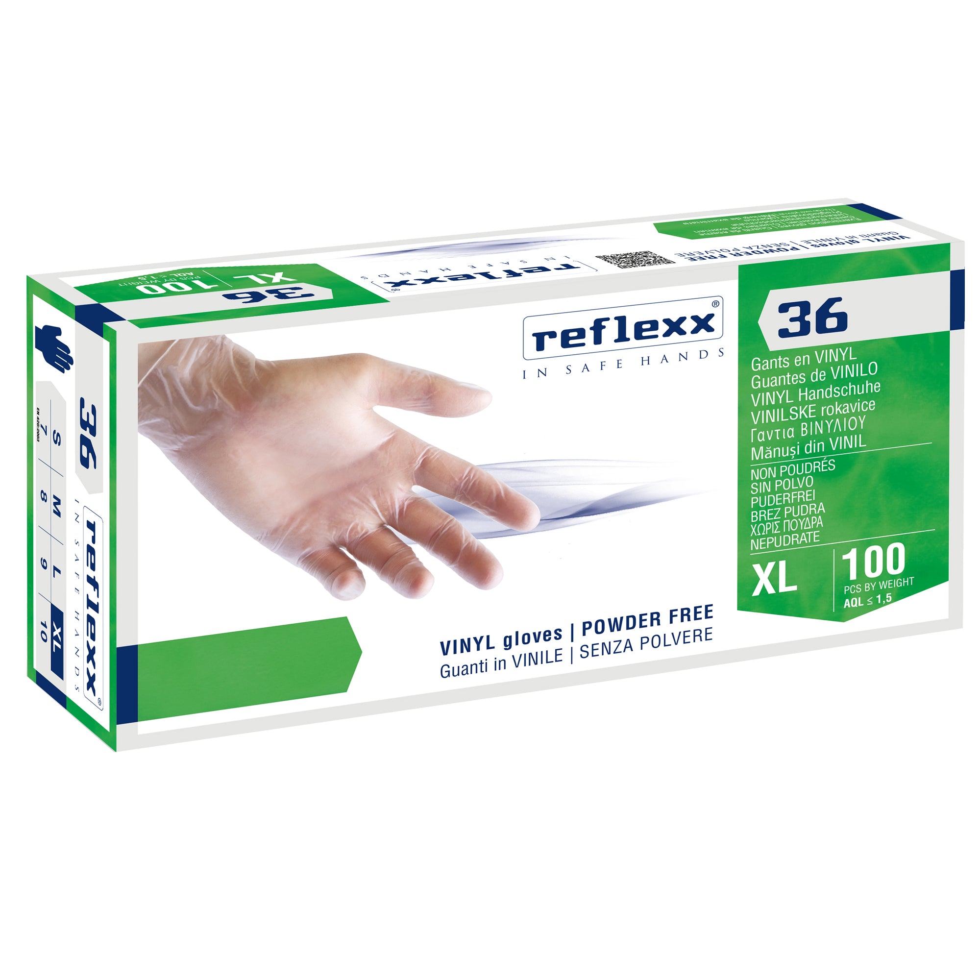 reflexx-conf-100-guanti-vinile-s-polvere-r36-taglia-xl-bianchi