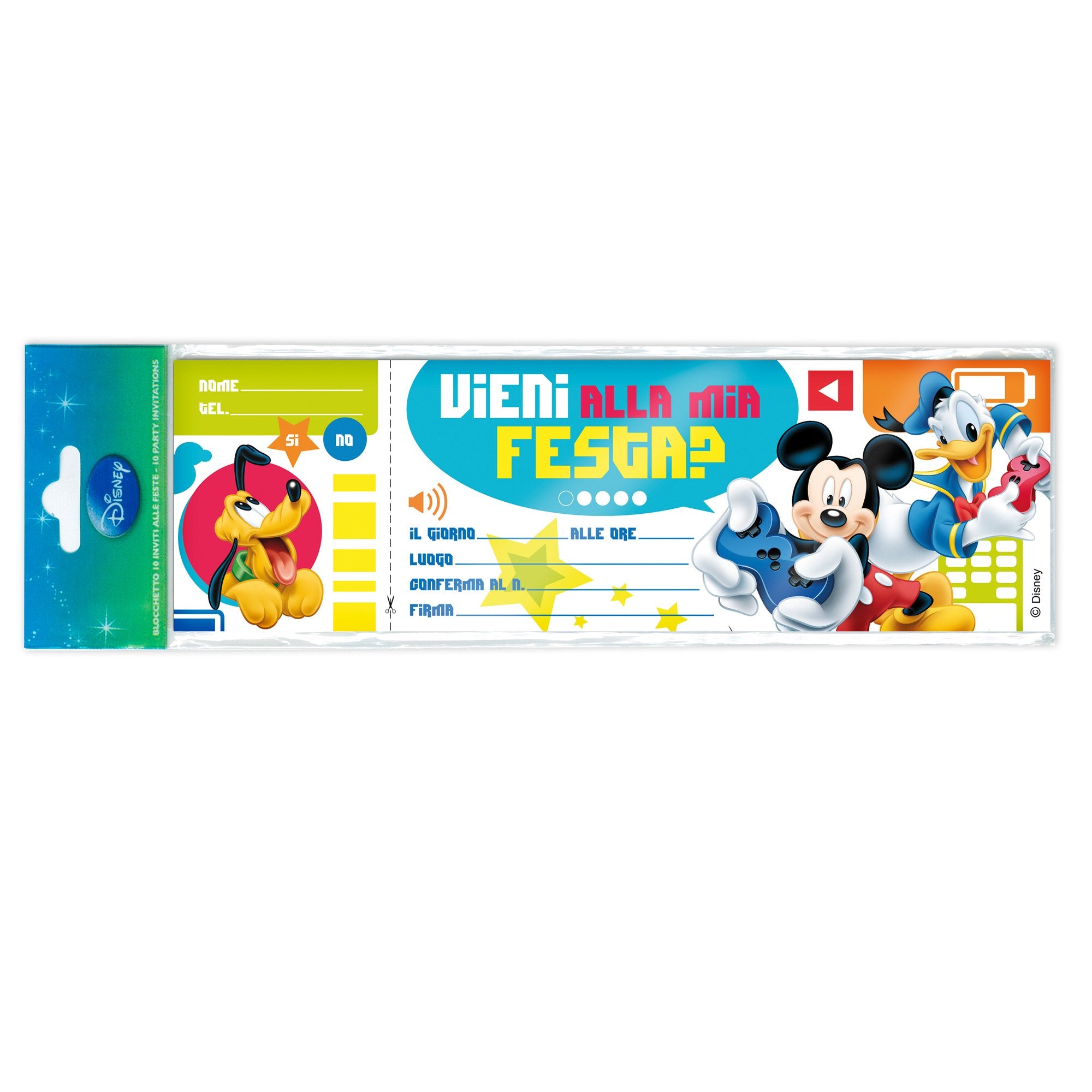 rex-sadoch-blocchetto-10-inviti-festa-mickey-disney