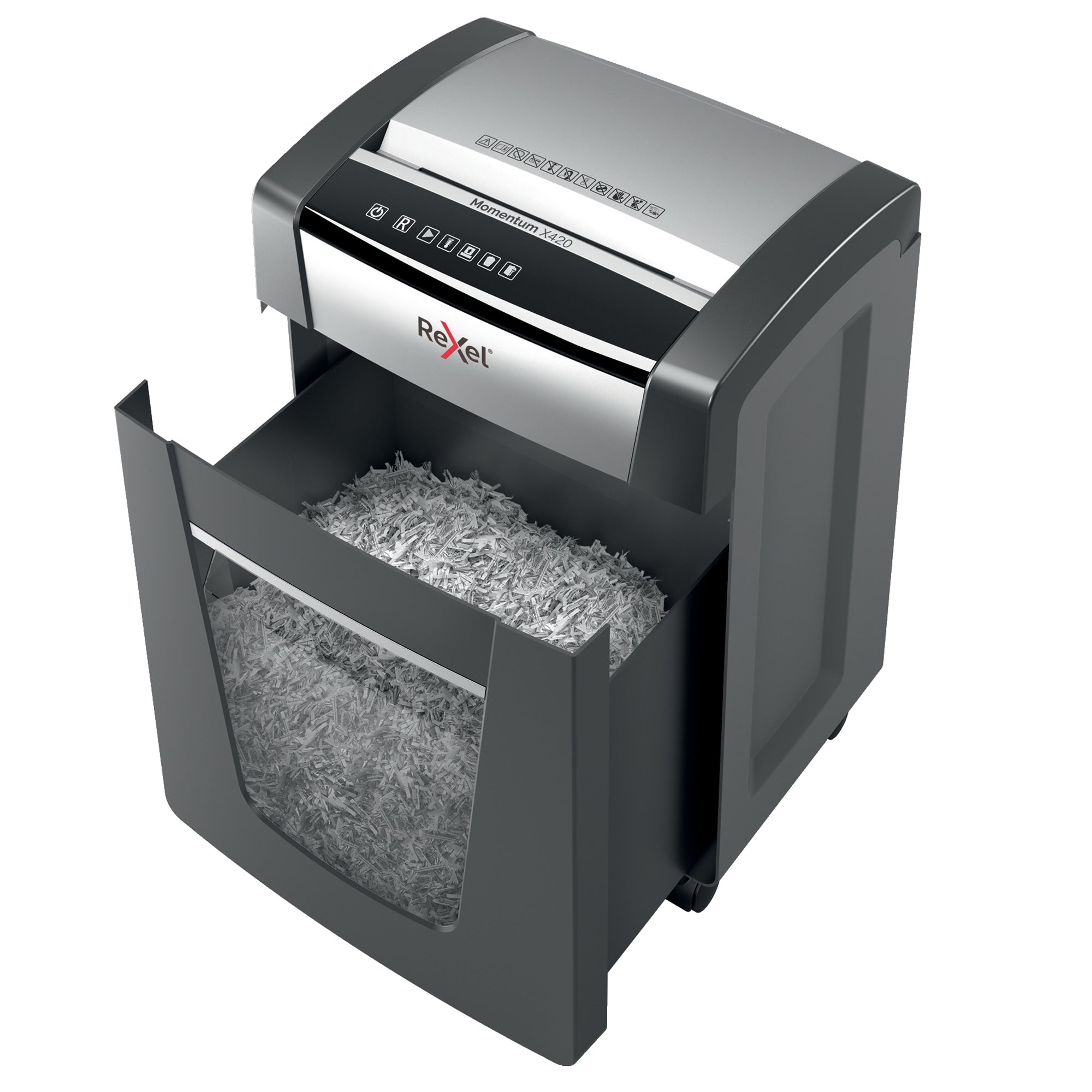 rexel-distruggidocumenti-frammenti-momentum-x420