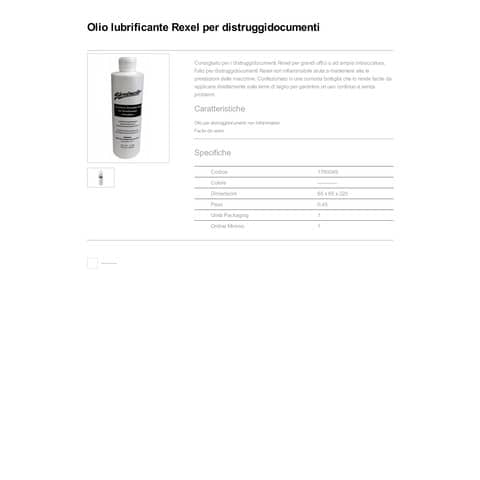 rexel-olio-lubrificante-distruggidocumenti-