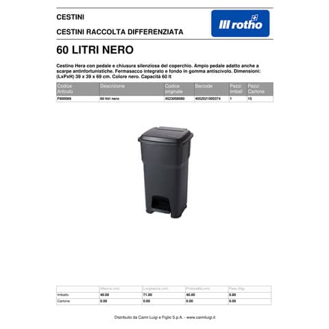 rotho-cestino-gettacarte-hera-60-l-pedale-coperchio-nero-f800069