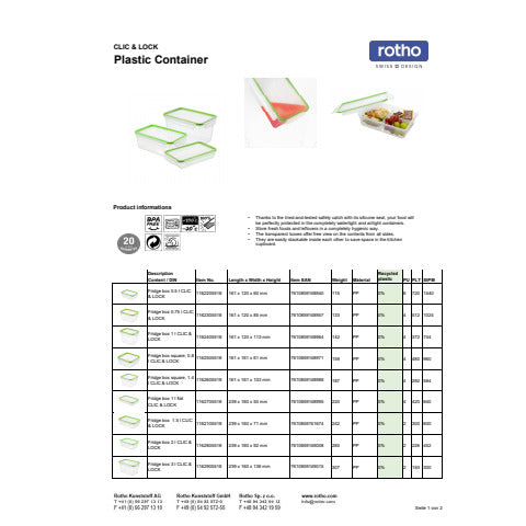rotho-contenitore-frigorifero-cliclock-blu-orizzonte-ermetico-2-l-f711628
