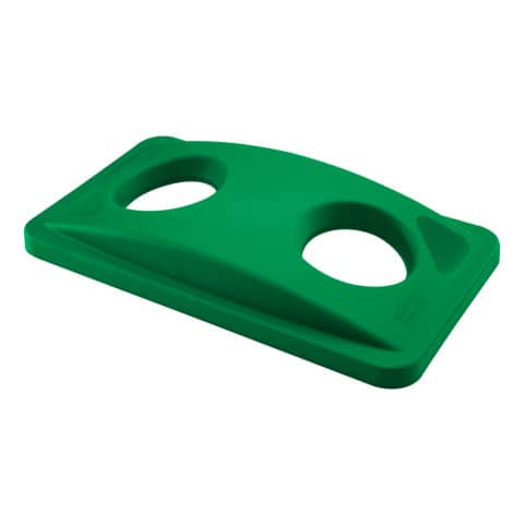 rubbermaid-coperchio-slim-jim-forato-bottiglie-green-fg269288grn