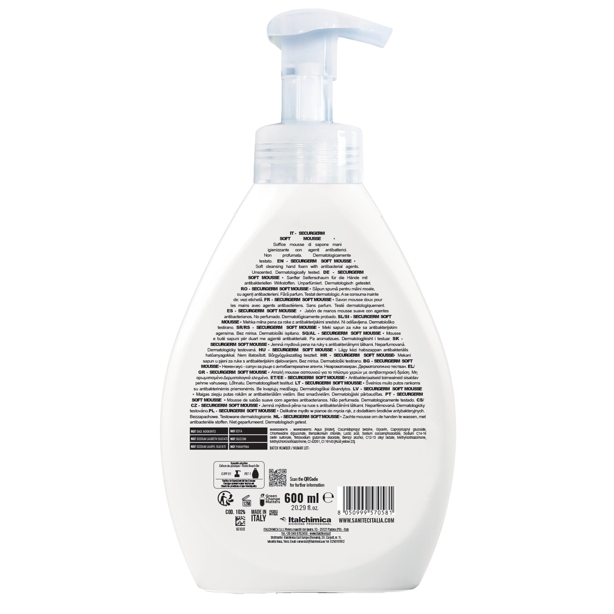 sanitec-sapone-mousse-600ml-antibatterico-securgerm