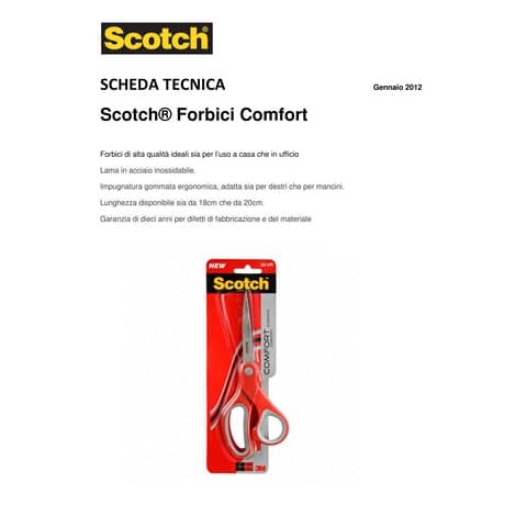 scotch-forbici-scotch-comfort-asimmetrica-rosso-grigio-18-cm-1427