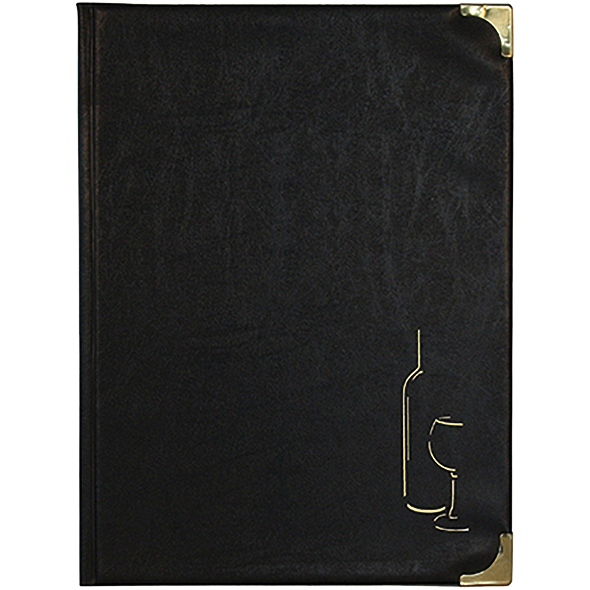 securit-carta-vini-a4-31-5x24cm-nero-pvc-basic-42-buste-fisse