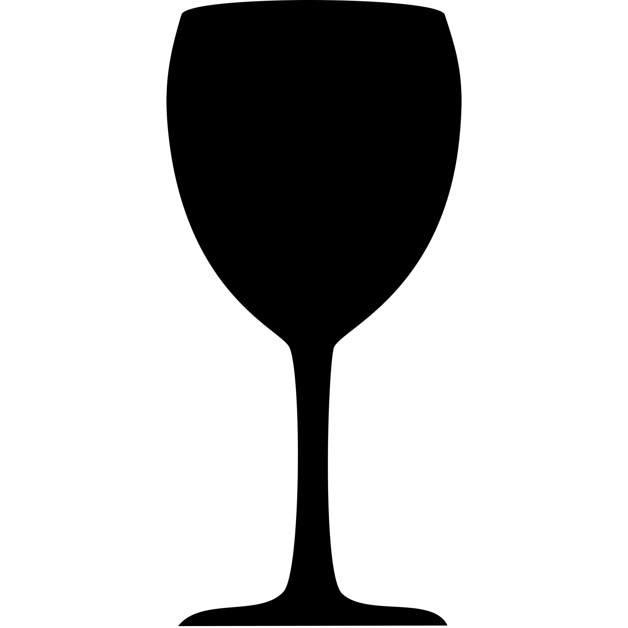securit-lavagna-parete-bicchiere-silhouette