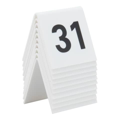 securit-segnaposto-securit-acrilico-rigido-numeri-31-40-bianco-set-10-pezzi-tn-31-40-wt