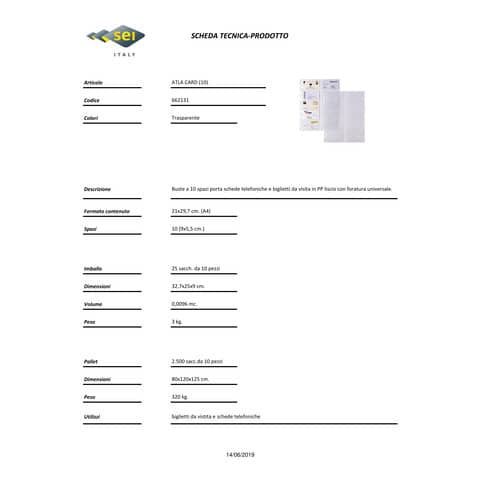 sei-rota-10-buste-forate-atla-card-21x29-7cm-porta-20-biglietti-visita-rota