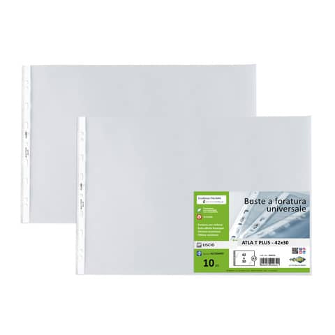 sei-rota-buste-pp-liscio-rota-atla-t-plus-altissimo-spessore-trasparente-42x30-cm-conf-10-pezzi-664216