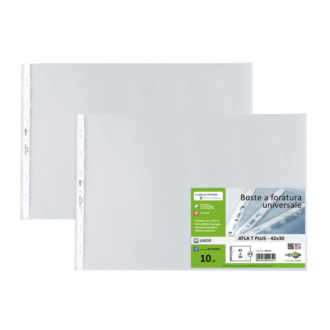 sei-rota-buste-pp-liscio-rota-atla-t-plus-altissimo-spessore-trasparente-42x30-cm-conf-10-pezzi-664216