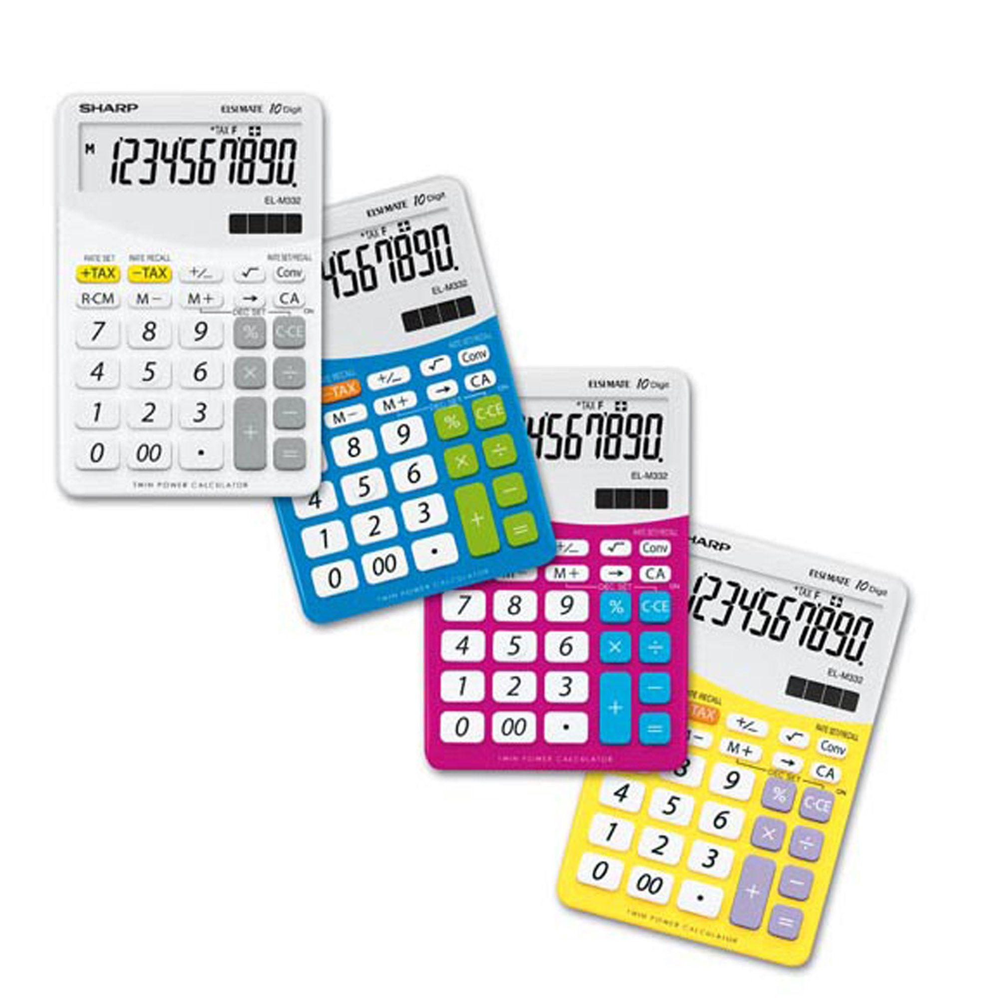 sharp-calcolatrice-el-m332b-10-cifre-tavolo-colore-rosa