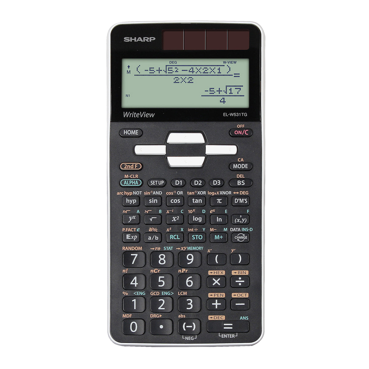 sharp-calcolatrice-scientifica-el-w531tg-bianco