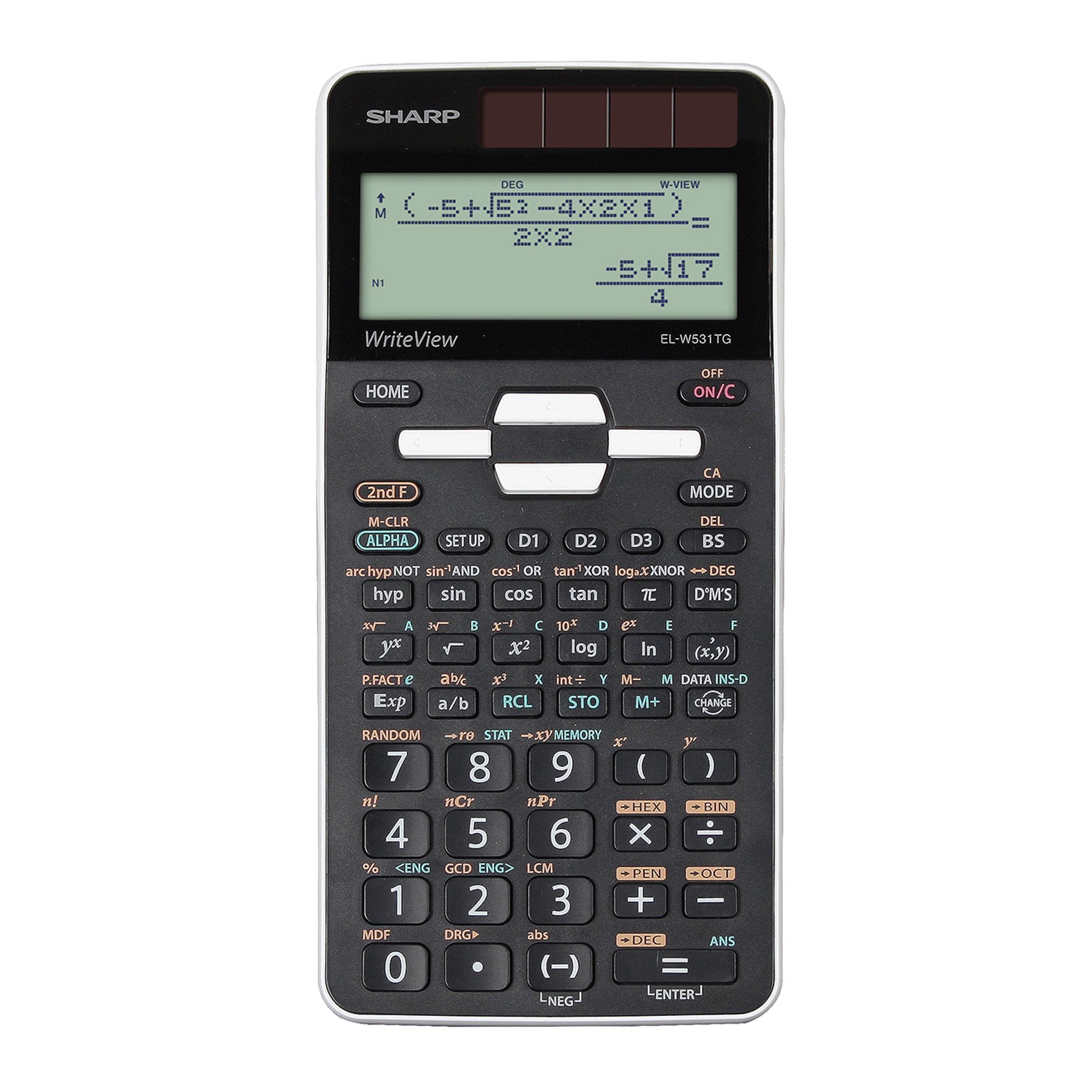 sharp-calcolatrice-scientifica-el-w531tg-bianco