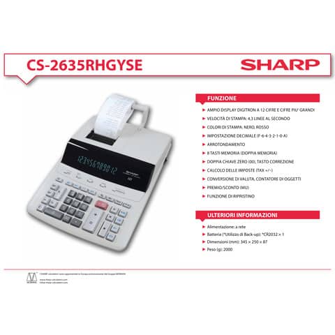 sharp-calcolatrice-scrivente-cs-2635rhgy-velocita-stampa-4-3-linee-secondo-grigio-sh-cs2635rhgyse