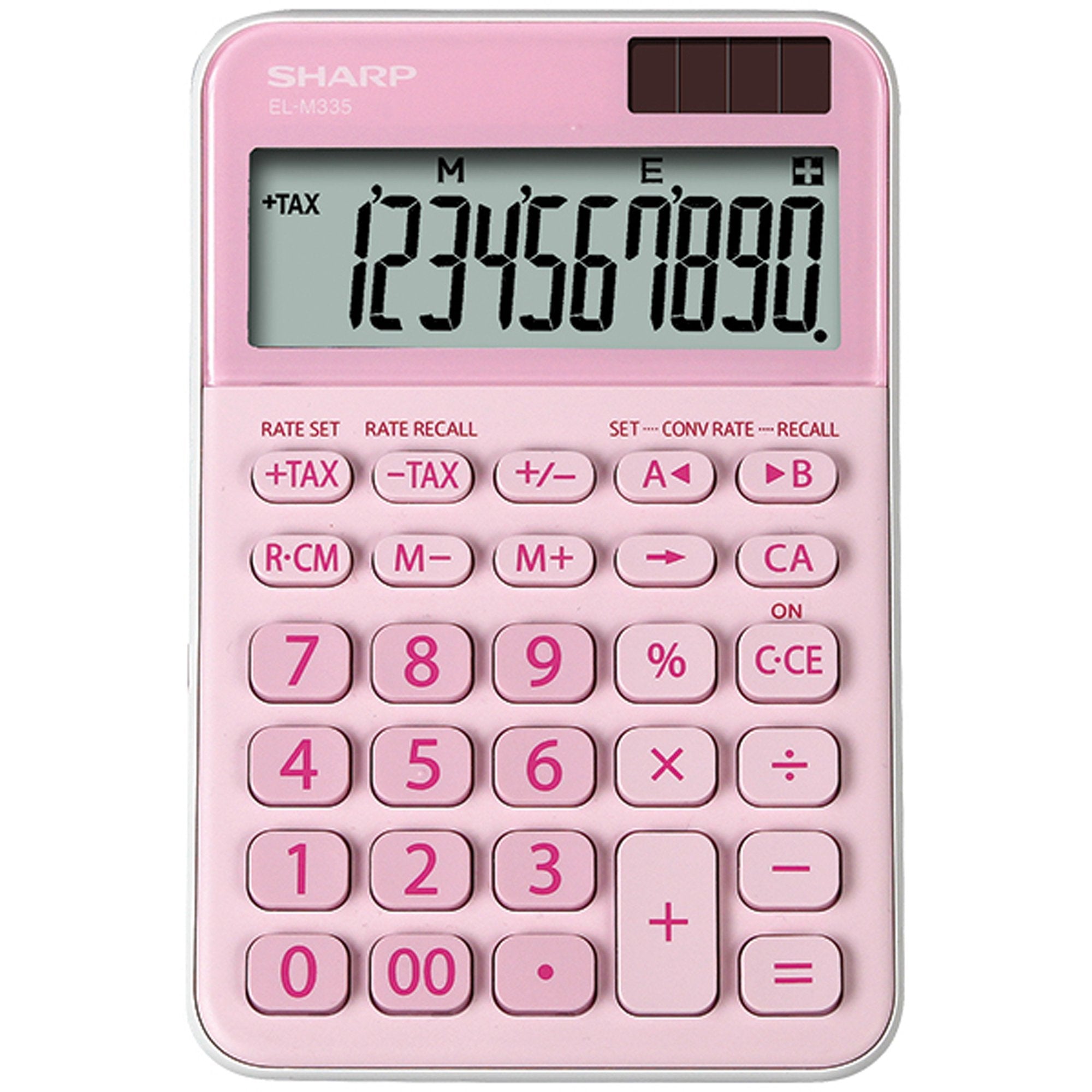 sharp-calcolatrice-tavolo-el-m335-10-cifre-colore-rosa