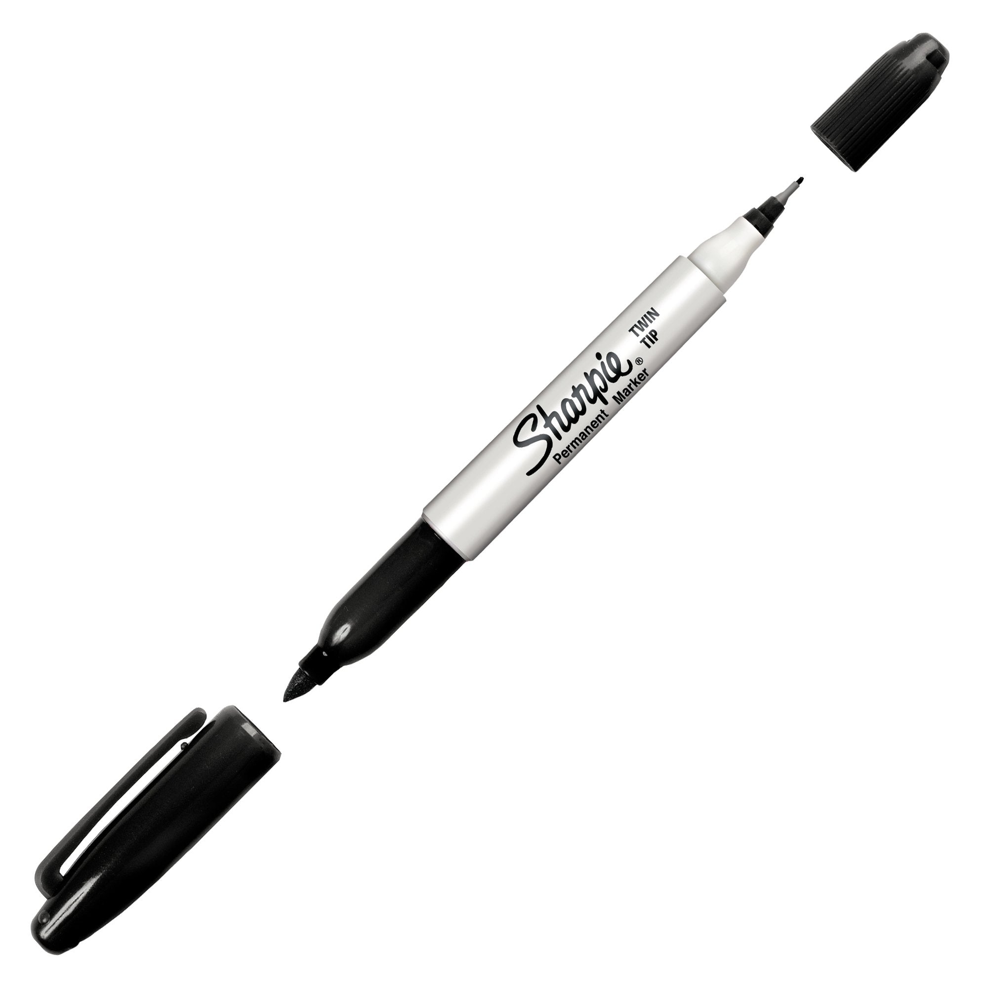sharpie-marcatore-twintip-doppia-punta-f-uf-nero