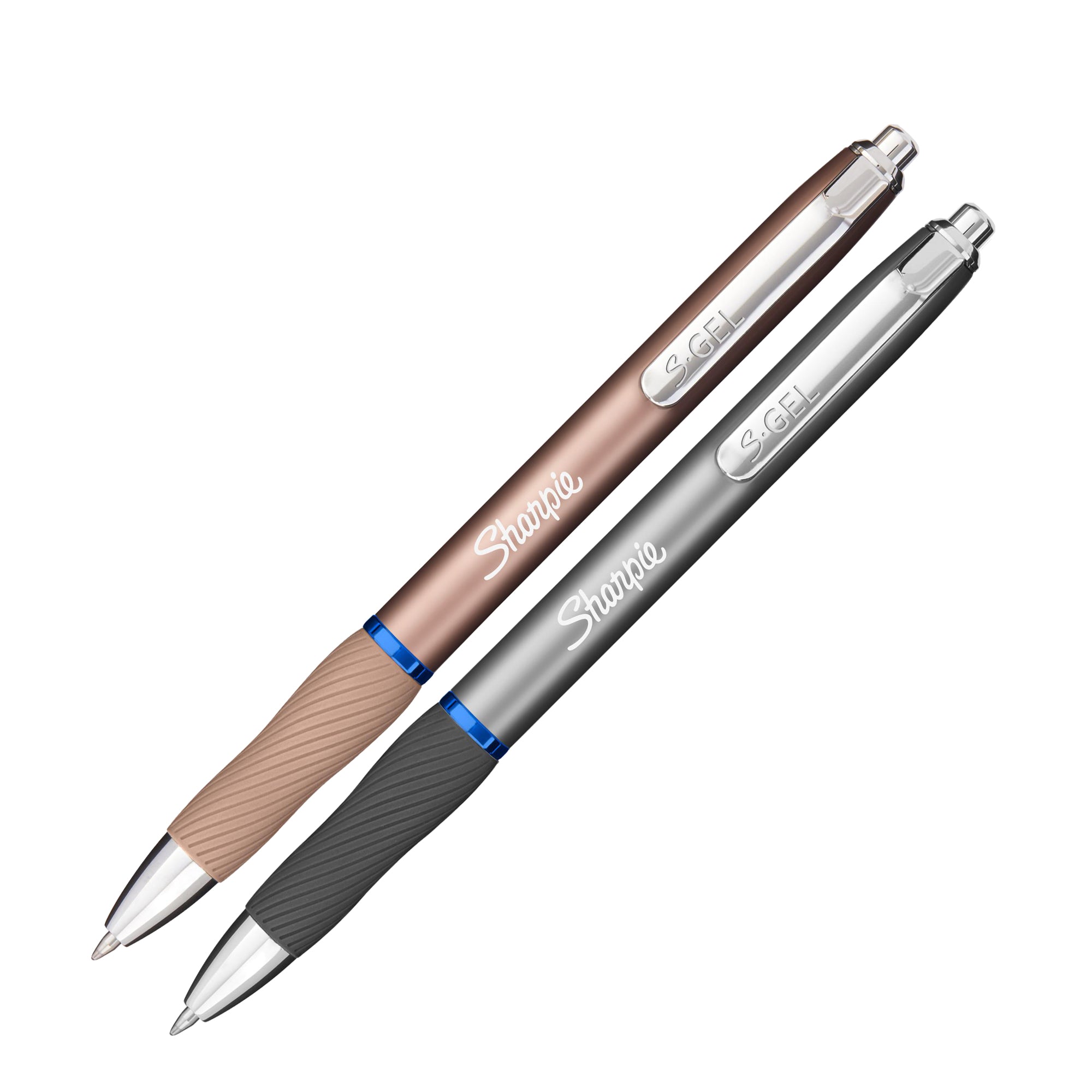 sharpie-penna-gel-scatto-0-7mm-inch-blu-fusto-colori-assortiti-metal