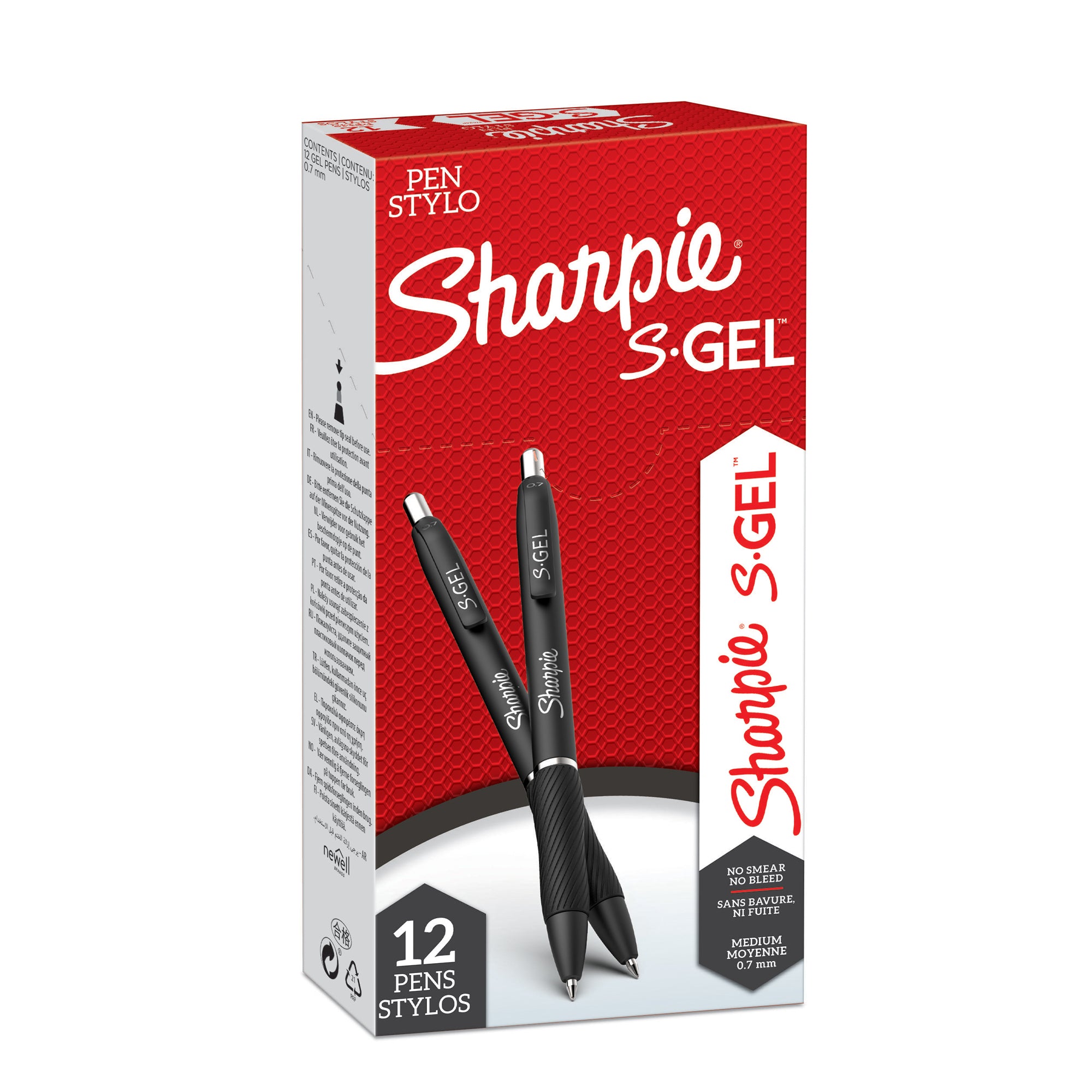 sharpie-penna-gel-scatto-0-7mm-nero