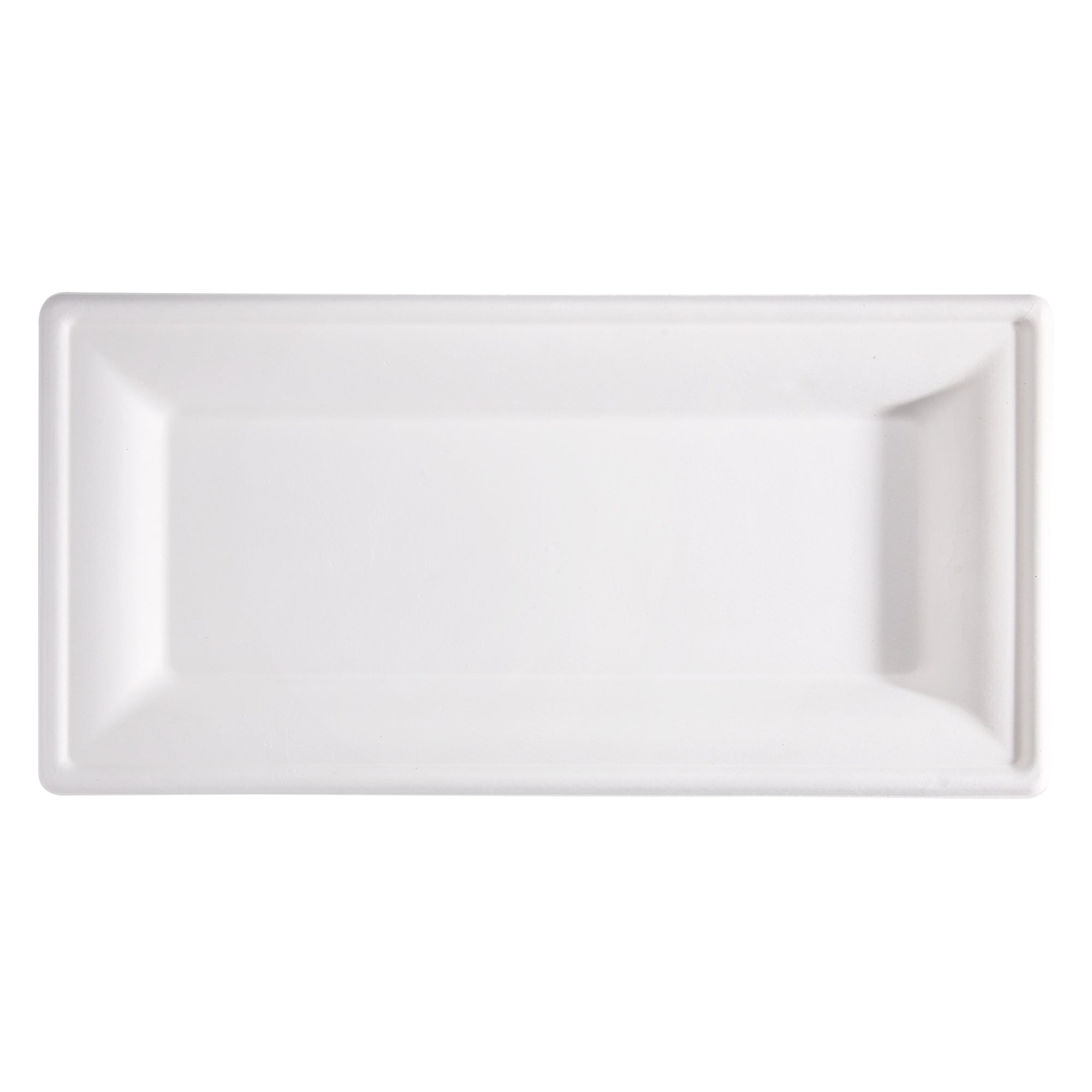 signor-bio-50-piatti-rettangolari-monouso-canna-zucchero-26x13cm-bianco