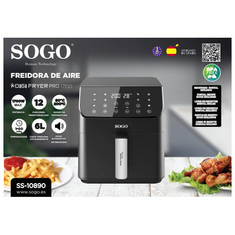 sogo-friggitrice-aria-700-w-nera-12-funzioni-preimpostate-6-l-fre-ss-10890