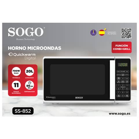 sogo-microonde-grill-20-litri-digitale-nero-1100-w-hor-ss-852