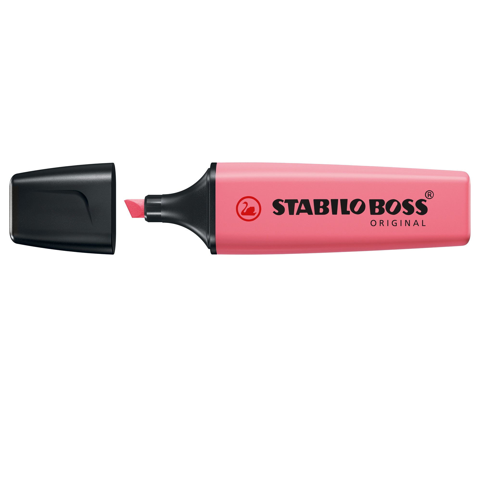 stabilo-astuccio-4-evidenziatori-boss-pastel-lime-ciliegio-ghiaccio-corallo