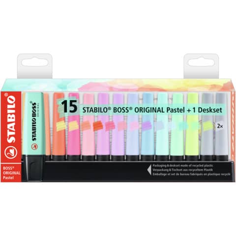 stabilo-desk-set-evidenziatori-boss-original-pastel-2-5-mm-assortiti-conf-15-pezzi-7015-02-5