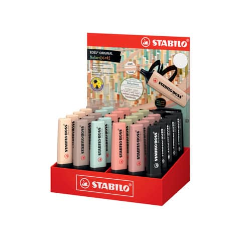 stabilo-display-boss-nature-colors-30-pezzi-colori-assortiti-70-30-2-2
