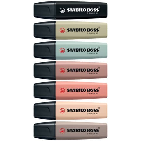 stabilo-evidenziatori-boss-nature-colors-conf-10-pz-colore-verde-oliva-70-137