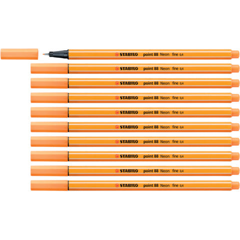 stabilo-fineliner-point-88-0-4-mm-arancio-neon-88-054